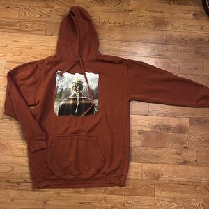 Taylor Swift Rust Hoodie Teen Girls Large